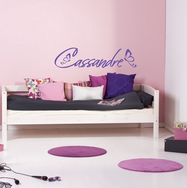 Exemple de stickers muraux: Cassandre Papillons